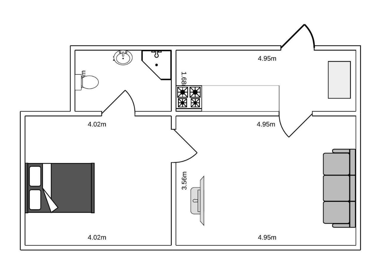 Homely 1 Bedroom Flat By The Copenhagen Lakes Exterior foto